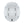 Top view of a white Smith Optics ski helmet with ventilation slots