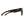 Side profile of Smith Optics tortoise shell sunglasses with gold logo