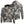 Mobile Warming hooded jacket in camouflage print shown from front and back