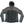 Volt Heat grey and black hooded softshell jacket with blue zipper accents