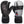 Savior Heat black and grey three finger heated gloves with power button
