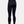 Back view of black Under Armour leggings with branded elastic waistband