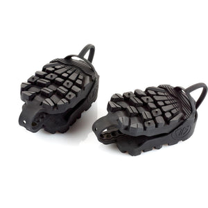 Sidas black rubber ice traction cleats for shoes