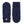 Pair of navy blue Hestra wool mittens with ribbed cuffs