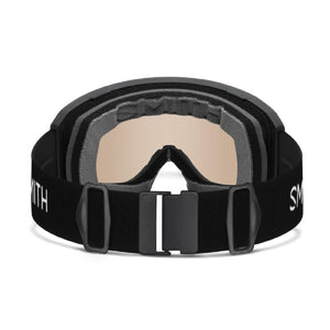Smith Optics snow goggles with black strap and light lens