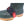 Black and red gear guard attached to a green rubber boot