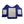 Blue cooling vest with silver thermal lining panels