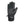 Seirus black glove with textured palm grip and wrist strap
