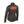 Mobile Warming black quilted jacket with glowing orange back heating element