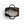 Open Bellroy black duffel bag with tan interior lining and grey internal pocket