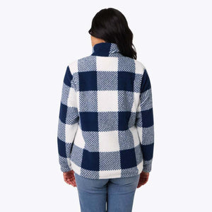 Mobile Warming Women's Upland Sherpa Printed Long Heated Jacket