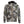 Mobile Warming hooded jacket in camouflage pattern with tan zipper details