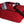 Red AO Coolers soft sided cooler bag with black straps and product tag
