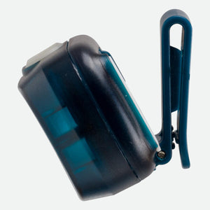 Nathan blue clip on safety light