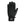 Seirus black glove with wave pattern on palm and grey textured side panel