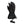 Therm-ic black heated three-finger ski mitten with power button
