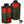 ActionHeat heated vest showing heating element dimensions and power bank connection