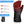 Heated glove showing heating elements and battery life settings with 2600mAh battery