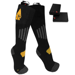 ActionHeat black heated socks with battery packs