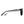Side profile of Smith matte black sunglasses with dark lenses