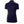 Back view of a navy Helly Hansen short sleeve polo shirt with brand logo on the collar