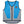 Ergodyne blue and grey cooling vest with front zipper closure