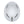 Top view of a white ski helmet with four ventilation slots and a rear adjustment dial