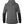 Fjallraven grey hooded fleece jacket with black elbow patches back view