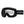 Smith black snow goggles with clear lens and branded strap