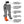 Diagram of heated socks showing battery pack pocket heating panels and cotton blend fabric construction