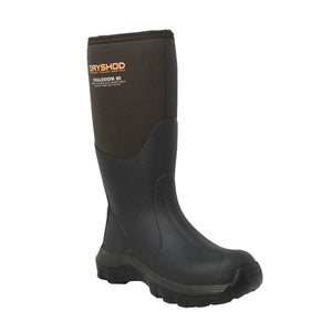 Dryshod Evalusion Hi waterproof insulated brown and black rubber work boot