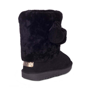 Cloud Nine Sheepskin Ladies Pom Pom Sheepskin Boots