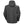Back view of a grey Helly Hansen hooded rain jacket
