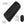 Black portable power bank with labeled LED display and input and output ports
