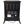 Back view of Comfort Glow electric stove heater with warning labels and power cord