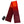 ActionHeat red heated scarf with battery pack