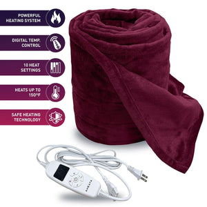 Aheata Heated Throw with Digital Controller