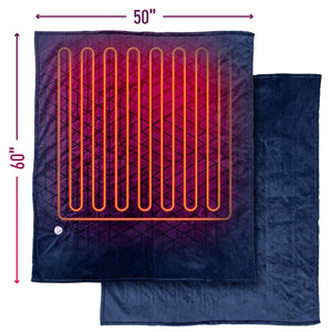 Aheata Heated Throw with Digital Controller