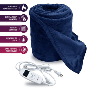 Aheata Heated Throw with Digital Controller