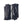 Hestra navy blue leather gloves with visible stitching