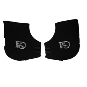 Pair of black Bar Mitts handlebar covers for bicycles