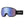 Smith Optics ski goggles with black frame and blue mirrored lens