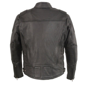 Milwaukee Leather Men's 12V Heated Motorcycle Jacket (Size M)