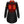 ActionHeat black heated parka with Iowa Hawkeyes logo and glowing red heating elements