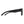 Side profile of black Smith sunglasses with matte finish