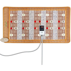 UTK infrared heating pad with jade stones and digital temperature controller