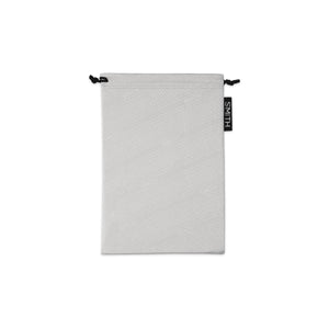Smith Optics grey microfiber drawstring storage pouch