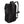 Back view of a black Thule backpack with adjustable shoulder straps and chest buckle