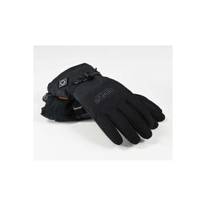 Seirus black heated gloves with HeatTouch branding