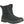 Black Muck lace up waterproof boot with textured rubber toe and collar